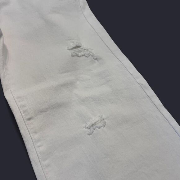 White Wide Leg Jeans Women's SZ 4 NWT - Picture 4 of 8